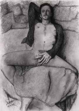 bed_buddy big.little.lines birthday_suit cock cock_out dick english_guy english_male english_man gay gay_male hand_drawn handdrawn handdrawn_art hard_on male male_only naked naked_male nude nude_male pencil pencil_(artwork) pencil_sketch penis self_upload sketches_by_adab