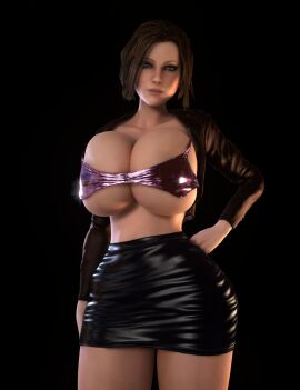 1girls 3d 3d_(artwork) alternate_breast_size ass big_ass big_breasts black_skirt breasts breasts_bigger_than_head brown_hair bulletstorm bust busty chest cleavage clothed clothed_female curvaceous curvy curvy_figure electronic_arts epic_games female female_focus female_human female_only hand_on_hip hand_on_own_hip hips hourglass_figure huge_ass huge_breasts human human_female large_ass large_breasts legs light-skinned_female light_skin lips looking_at_viewer mature mature_female open_clothes open_jacket people_can_fly shiny_clothes short_skirt skirt slim_waist small_waist solo solo_female thick thick_hips thick_legs thick_thighs thighs thin_waist top_heavy trishka_novak upper_body vaako voluptuous voluptuous_female waist wide_hips