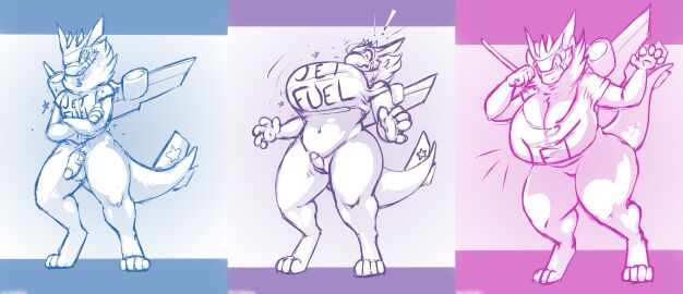 ! aircraft airplane_sona anthro big_breasts bottomless breast_expansion breast_growth breast_growth_(enlargement) breasts clothed clothing crossed_arms danji-isthmus expansion female gender_transformation genitals growth hi_res living_aircraft living_machine living_vehicle machine male mid-transformation mtf_transformation penis surprise tagme thick_thighs thigh_thighs transformation vehicle