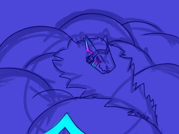 4:3 anthro big_muscles big_neon_dragon dragon growth hi_res huge_muscles hyper hyper_muscles machine male muscle_growth muscles muscular mythological_creature mythological_scalie mythology non-human protogen scalie solo