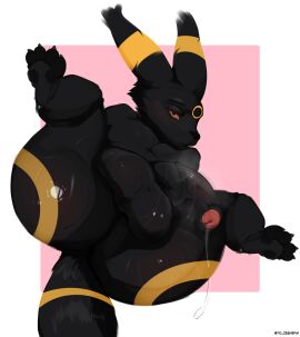 absurd_res ambiguous_gender anthro ass ass_focus balls balls_fondling bent_over big_ass big_balls big_butt big_penis black_body black_fur bodily_fluids bubble_ass bubble_butt butt_focus digital_media_(artwork) dripping eeveelution erection fondling fur generation_1_pokemon generation_2_pokemon genital_fluids genitals hair hi_res huge_ass huge_balls huge_butt huge_cock humanoid_genitalia humanoid_penis looking_at_viewer looking_back male male/ambiguous male/male mammal multiple_images musk musky_cock nintendo nude penis pokemon pokemon_(species) precum precum_drip presenting presenting_hindquarters rear_view red_eyes simple_background sitting smile solo spread_legs spreading sweat sweaty_ass sweaty_balls sweaty_butt sweaty_genitalia tail text thick_thighs umbreon white_background wide_hips yo_zee