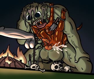 anal anal_beads anal_sex angry angry_sex anthro anus arrow_(weapon) arrowed bad_end ballbusting balls balls_deep balls_slap balls_squish balls_touching bdsm belly_riding big_moobs bite bodily_fluids bondage bone bound bound_together breasts burn_fetish burning busty_boy busty_male butcher_knife butchering butchery cannibalism captured castration cleaver cleaver_(knife) cock_and_ball_torture cock_and_balls_torture cock_warming cocksleeve cooking cooking_with_furs cooking_with_scalies corpse creepy cum cutlery death death_during_sex death_erection defeat dismemberment dragon duo emasculation eunuch execution fanny_packing fatal feminine_male fire flame_torture full_nelson furry gay gay_male gender_symbol genital_fluids genital_mutilation genital_removal genital_torture genitals gore gore_focus grotesque_death hate_sex head_in_mouth hi_res horror_(theme) imminent_cannibalism imminent_decapitation imminent_vore impalement killing kitchen_knife kitchen_utensils knife licking long_tongue makeup male male/male male_death male_only male_ryona male_symbol male_with_breasts meat_slave moobs multiple_boys multiple_males muscular mutilation mythological_creature mythological_scalie mythology neck_lick necrophilia nightmare_fetish_fuel nightmare_fuel nikki_sensei niko_(nikki_sensei) ogre orc penetration penis puffy_anus ranged_weapon restrained roasting_spit saggy_balls scalie scarification scary severed_balls severed_body_part severed_genitals sex sex_toy sexual_torture shemale size_difference skeleton skewer skull slap spitroast_(object) squish stab stated_homosexuality stated_sexuality stomach_bulge stuck suffering symbol tail_anus tongue tongue_fetish tongue_play tools torture_device troll_(mythology) violence weapon wounded