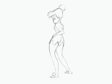 1girls animated artist_request ass breasts dancing disney disney_fairies dress fairy female gif hand_animated hand_on_ass monochrome rubbing_breasts rubbing_thighs sexy sexy_body sexy_dance sexy_pose sketch solo tinker_bell twerking
