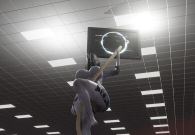 3d ass blender breasts female huge_ass huge_breasts pale_skin the_ring the_tv_that_the_ring_girl_would_break_her_neck_from thedammcoworker yamamura_sadako