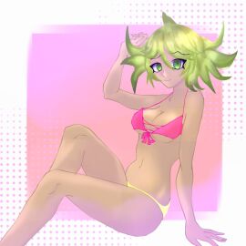 brawl_stars female mandy_(brawl_stars) supercell swimsuit