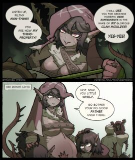 breasts cute female human_is_better interspecies interspecies_impregnation large_breasts pregnant rat_ears rat_girl rat_tail skaven skimpy_clothes tagme tempura_person warhammer_(franchise) warhammer_age_of_sigmar warhammer_fantasy