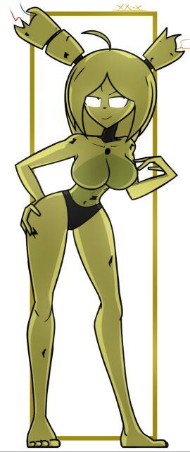 1girls anthro female female_only five_nights_at_freddy's five_nights_in_anime genderswap genderswap_(mtf) rule_63 solo solo_female springtrap springtrap_(fnaf) springtrap_(fnia) tagme xx-xmen