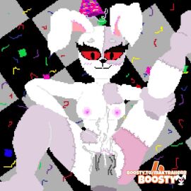 1boy 1girls 2025 anonymous_male big_cock boosty boosty_username breasts celebration confetti cum cum_in_pussy cum_inside cum_on_body cum_on_breasts cum_on_fur cumshot female five_nights_at_freddy's five_nights_at_freddy's:_security_breach floor fnaf furry hat holding_leg horny huge_cock lying lying_on_back lying_on_floor maktraher male male/female missionary missionary_position missionary_sex nude nude_female on_floor party penetration penis penis_in_pussy pixel_art pussy rabbit_ears rabbit_girl red_eyes sex vaginal_penetration vaginal_sex vanny_(fnaf) white_body white_fur without_clothes